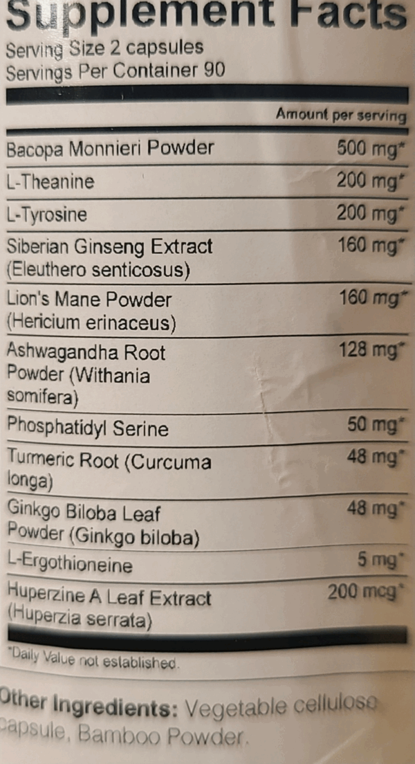 11 in 1 Better Brain Memory Formula - Image 2